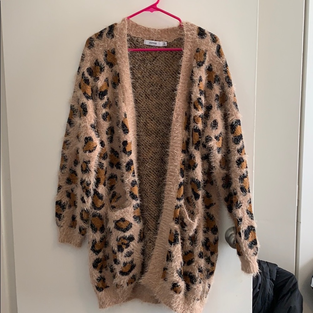 Cheetah cardigan